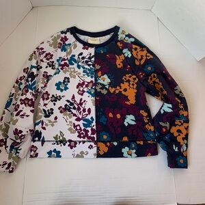 Maeve Multicolor Floral Patchwork Top